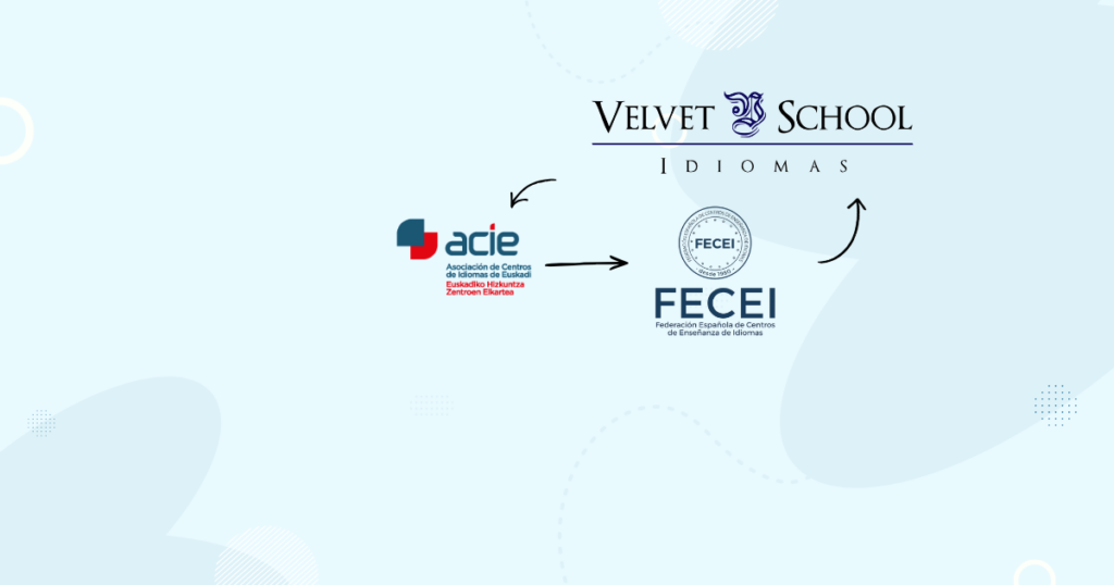 Velvet School es una academia de idiomas en Bilbao con garantía FECEI y ACIE