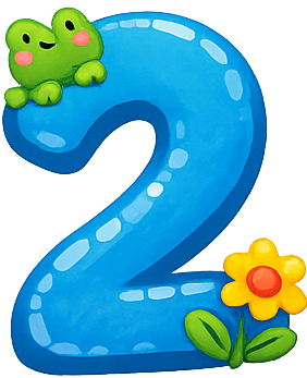 numero 2 Clases de Inglés para niños de 3 a 5 años en Bilbao